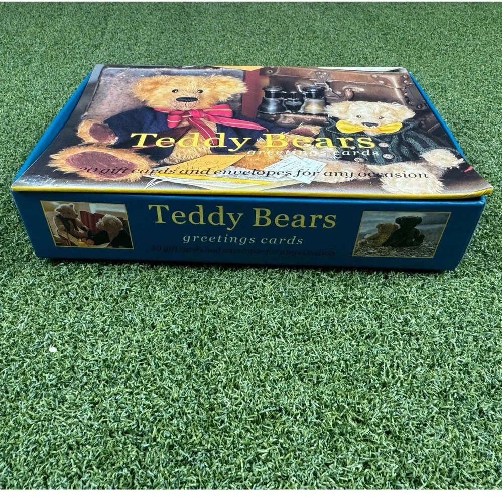 Teddy Bears Greeting Cards ''BOX ONLY''‎ Vintage Gift Stationery